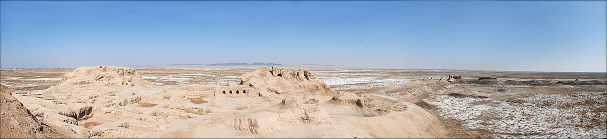 Toprak Kala palace ruins, Khorezm